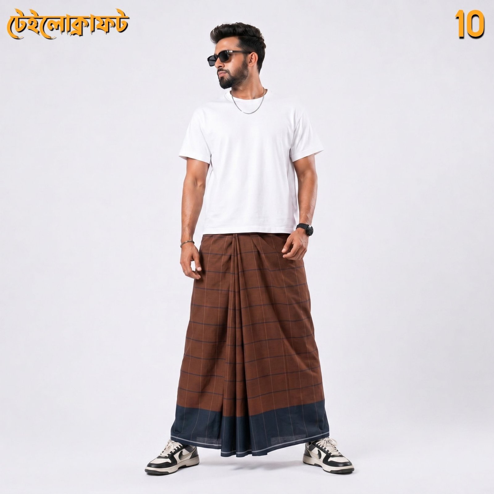 5.5 Hand Cotton Lungi-10