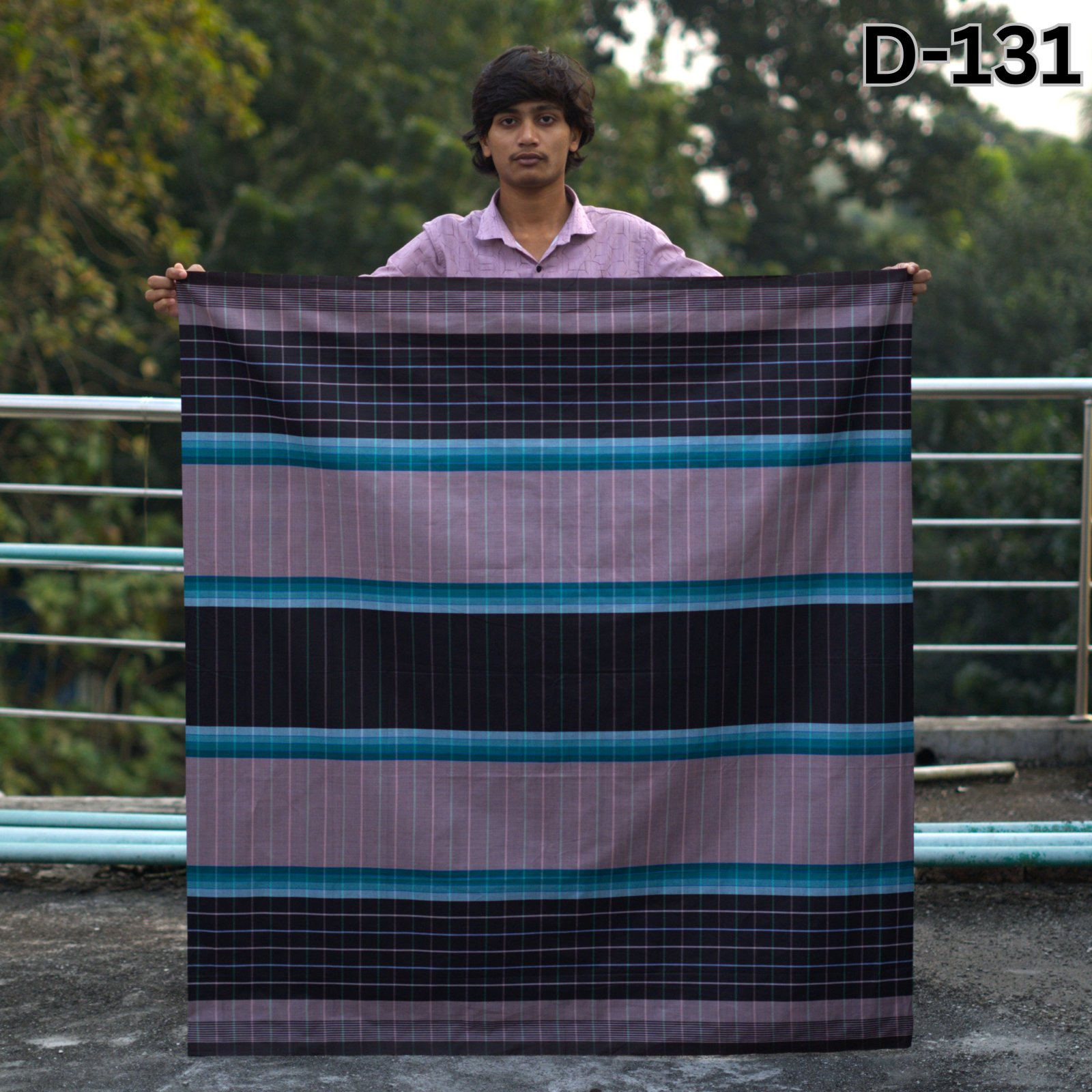 Tailocraft Men’s Pure Cotton Deep Lungi 5.5 Hand-131 (Copy)