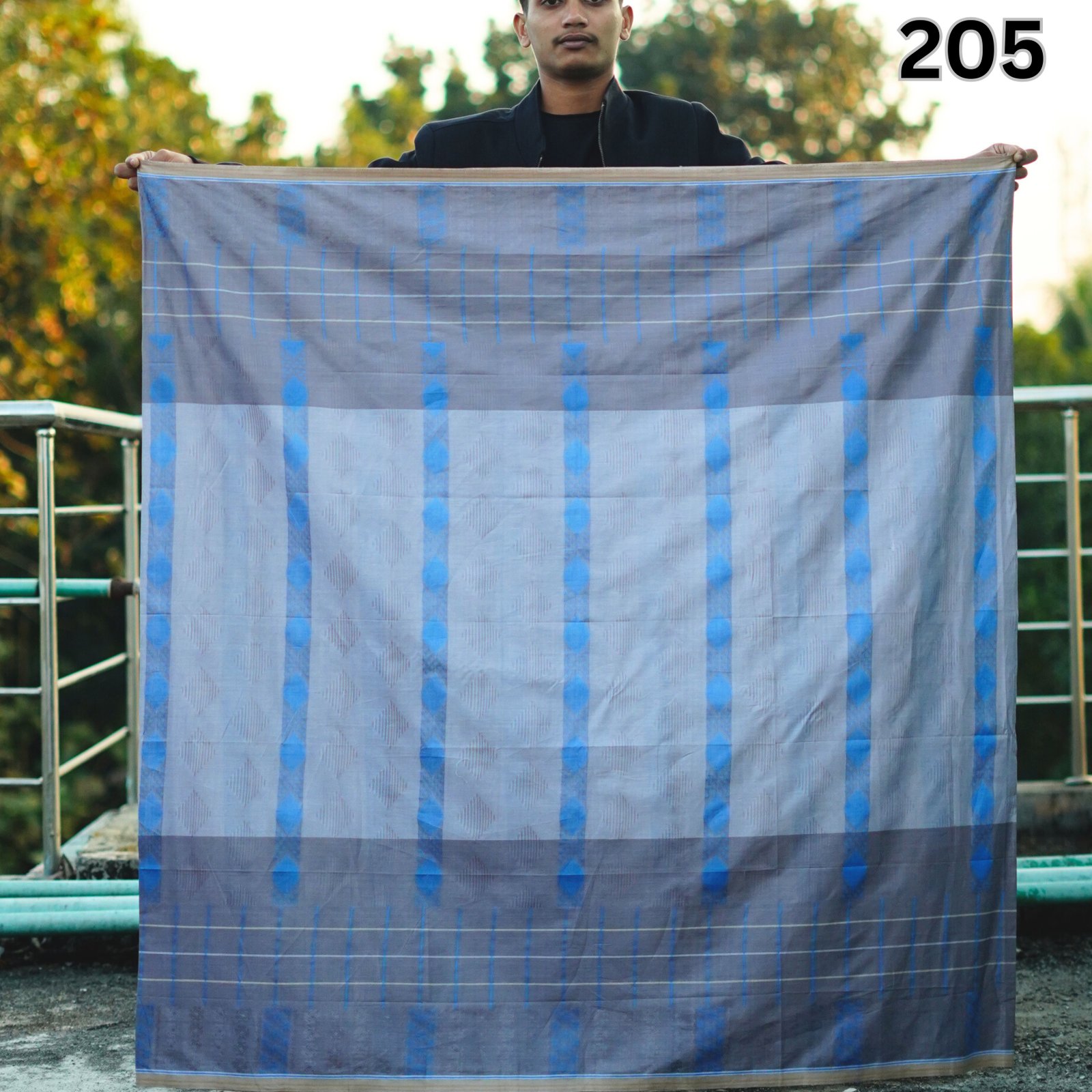 Tailocraft Men’s Pure Cotton Light Lungi 5.5 Hand-205