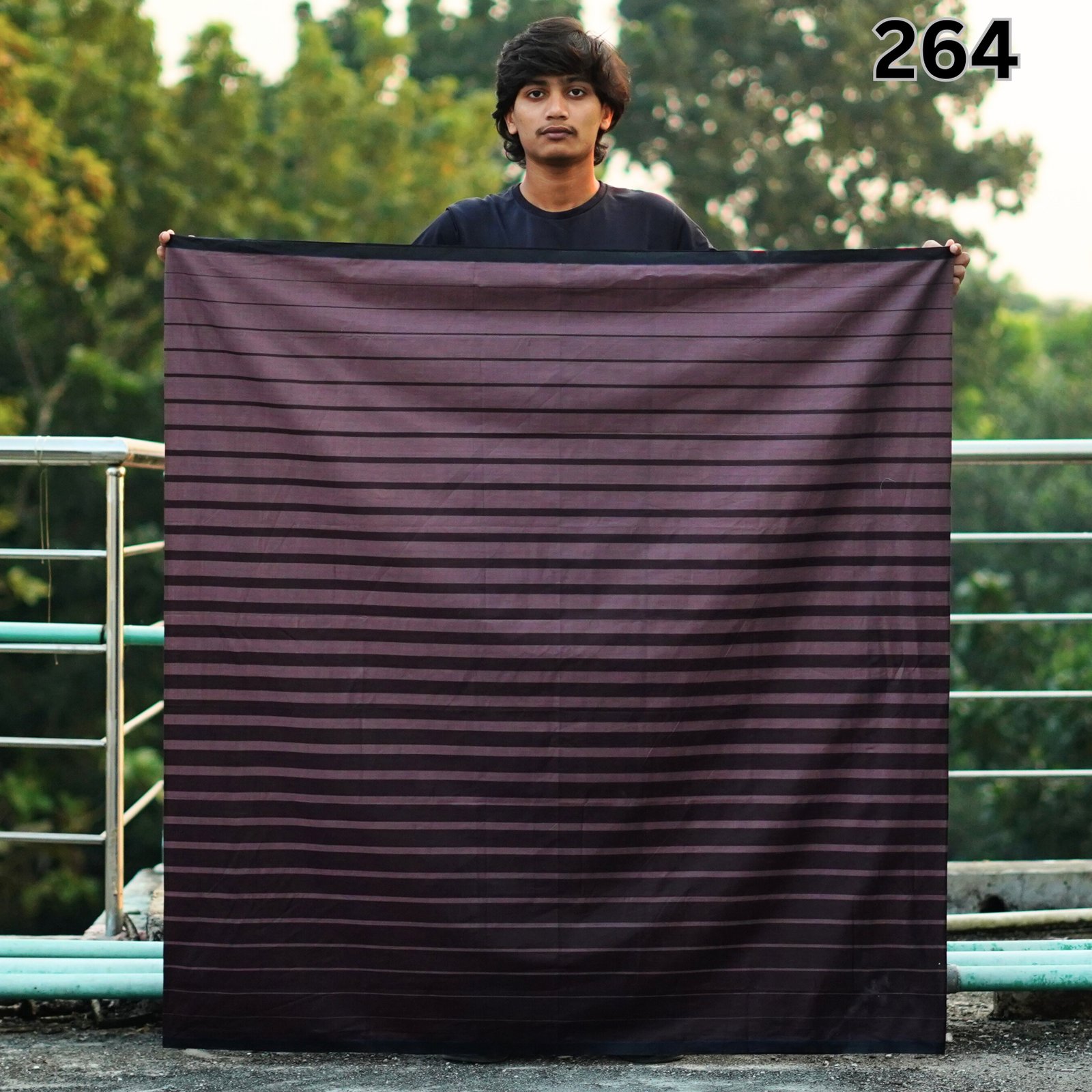 Tailocraft Men’s Pure Cotton Deep Lungi 5.5 Hand-264