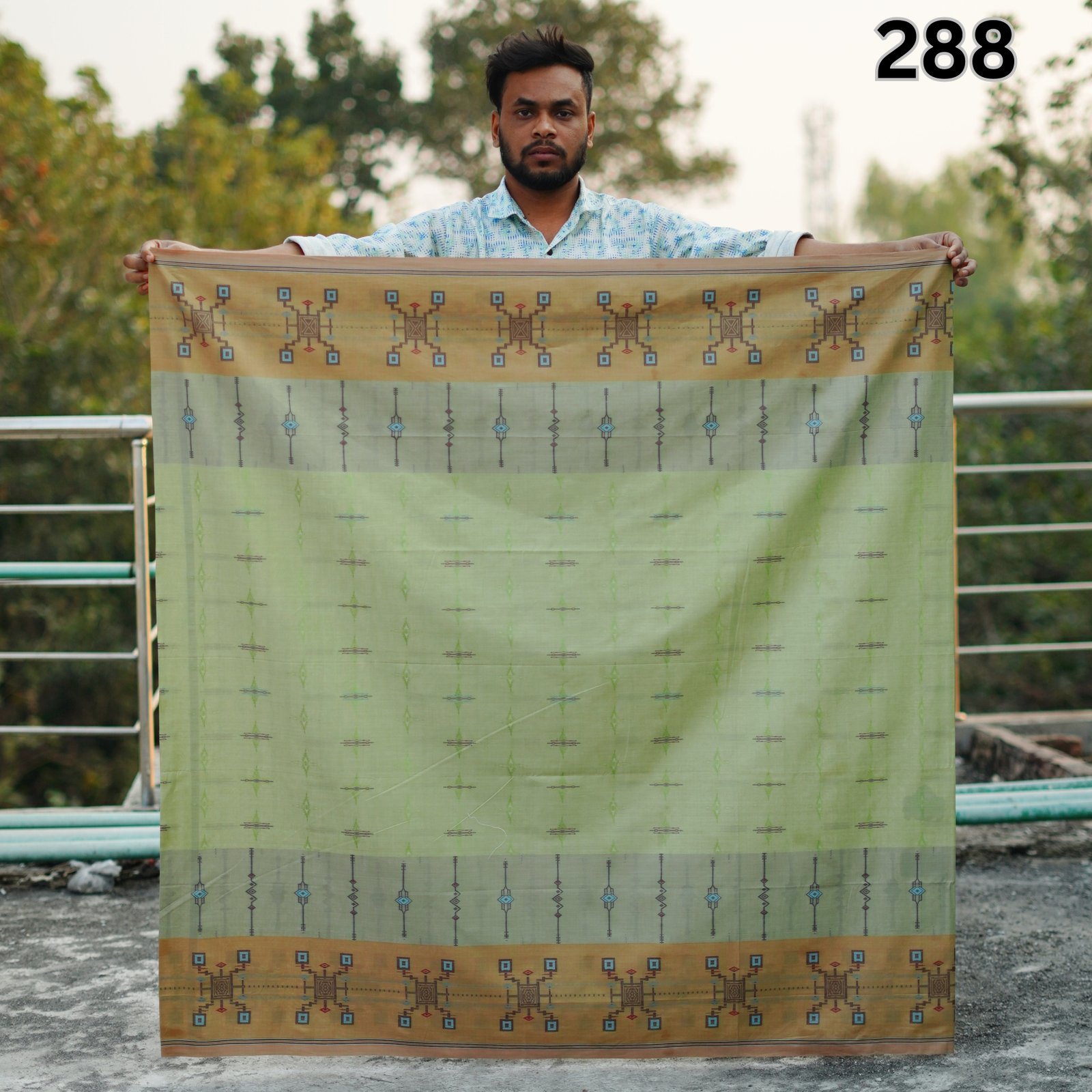 Tailocraft Men’s Pure Cotton Light Lungi 5.5 Hand-288