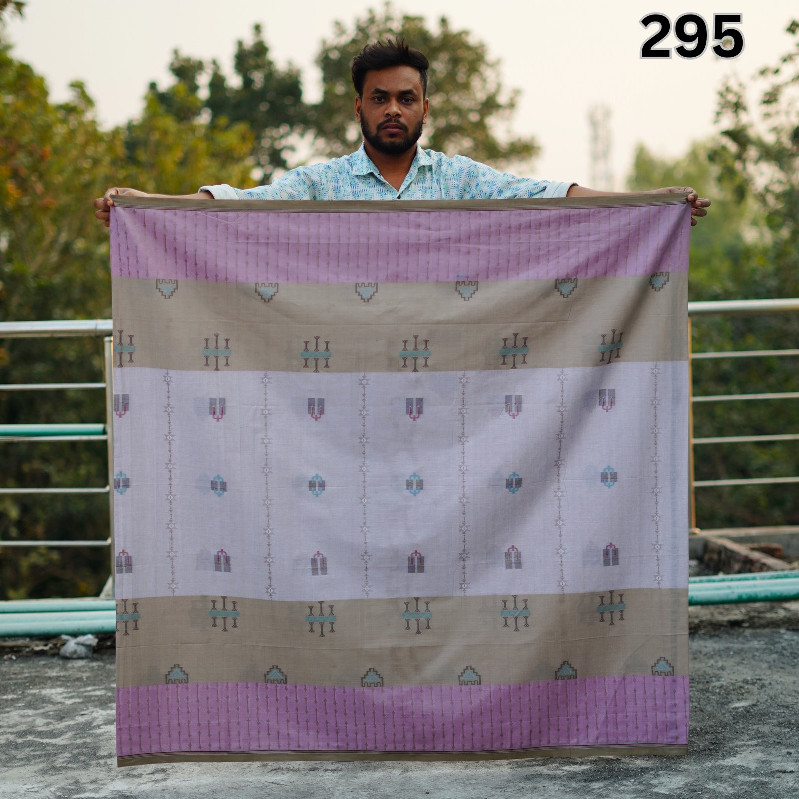 Tailocraft Men’s Pure Cotton Light Lungi 5.5 Hand-294 (Copy)