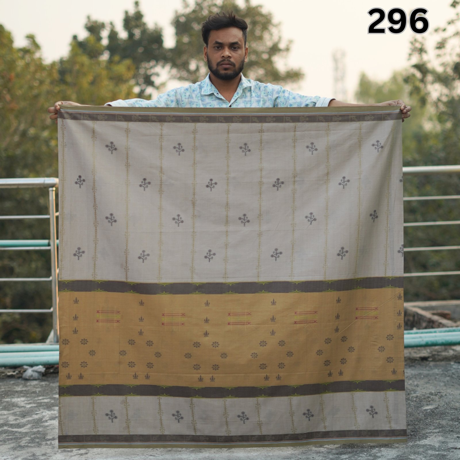 Tailocraft Men’s Pure Cotton Light Lungi 5.5 Hand-296