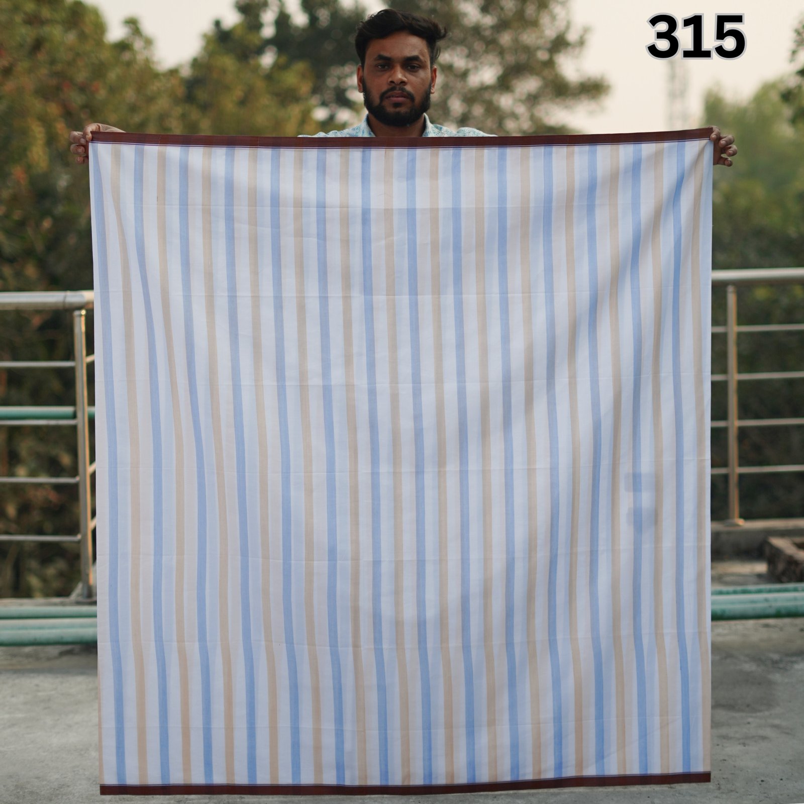 Tailocraft Men’s Pure Cotton Light Lungi 5.5 Hand-315