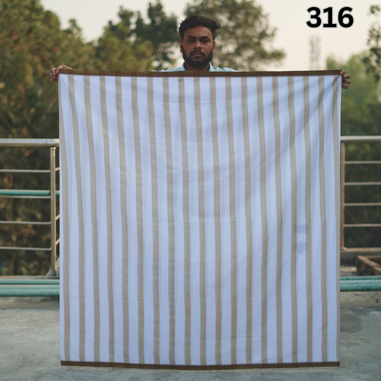 Tailocraft Men’s Pure Cotton Light Lungi 5.5 Hand-316