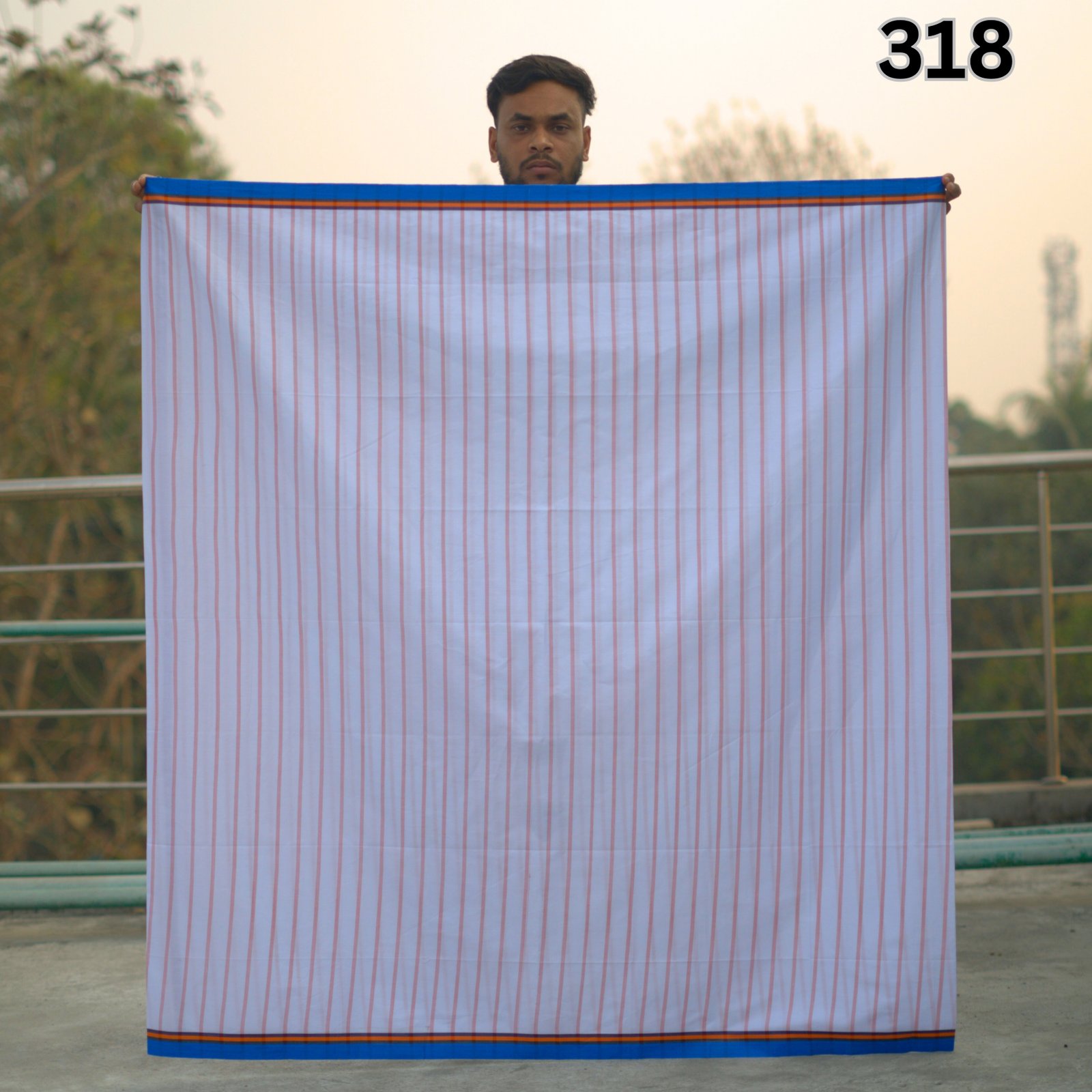 Tailocraft Men’s Pure Cotton Light Lungi 5.5 Hand-318