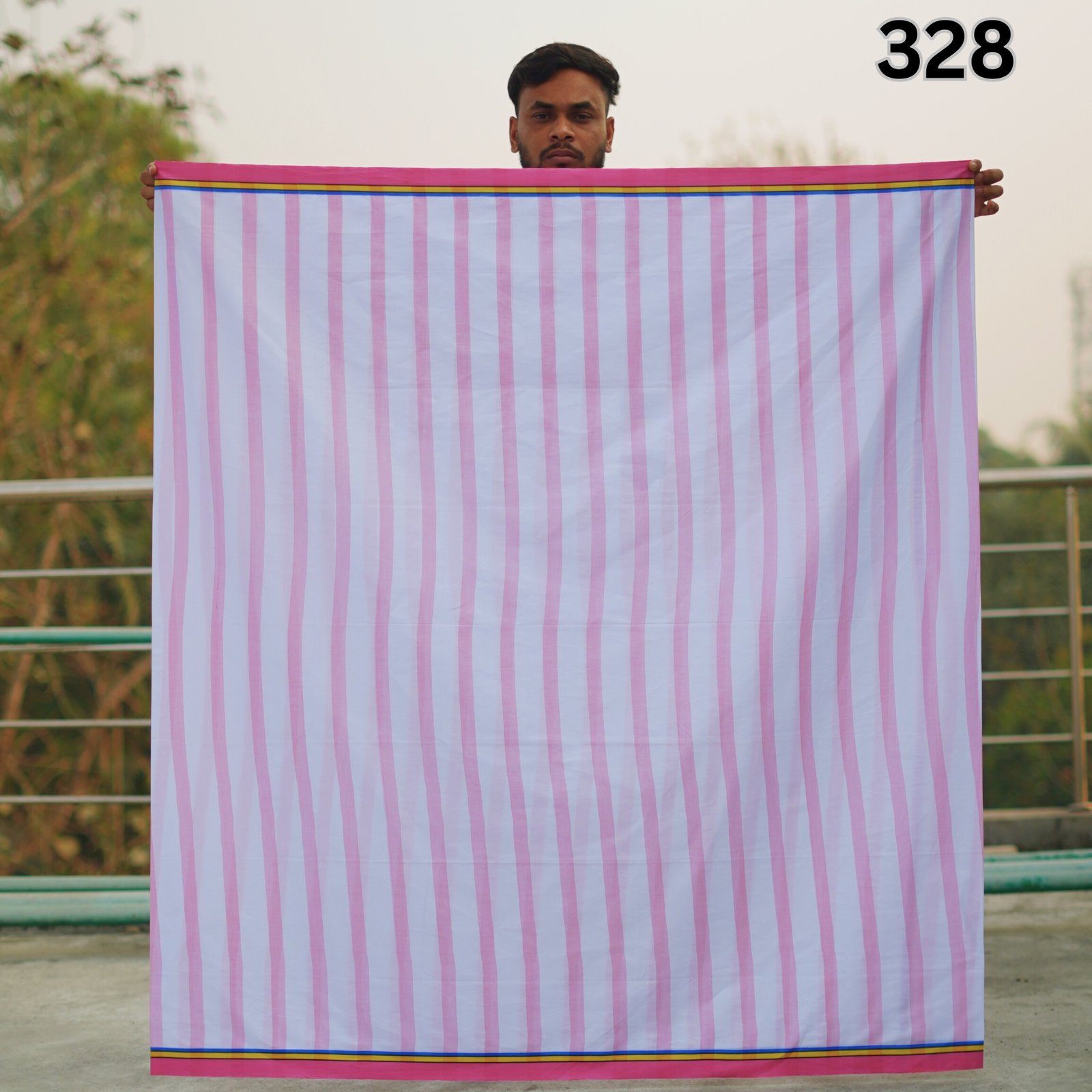 Tailocraft Men’s Pure Cotton Light Lungi 5.5 Hand-328