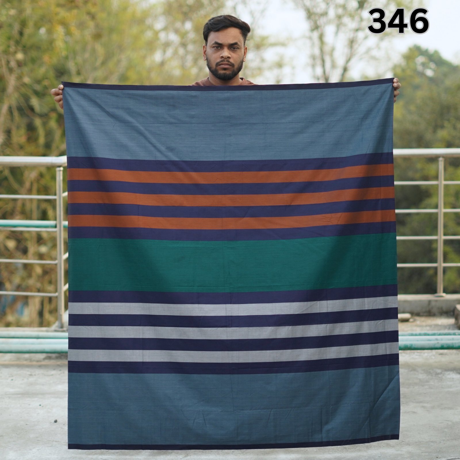 Tailocraft Men’s Pure Cotton Deep Lungi 5.5 Hand-346