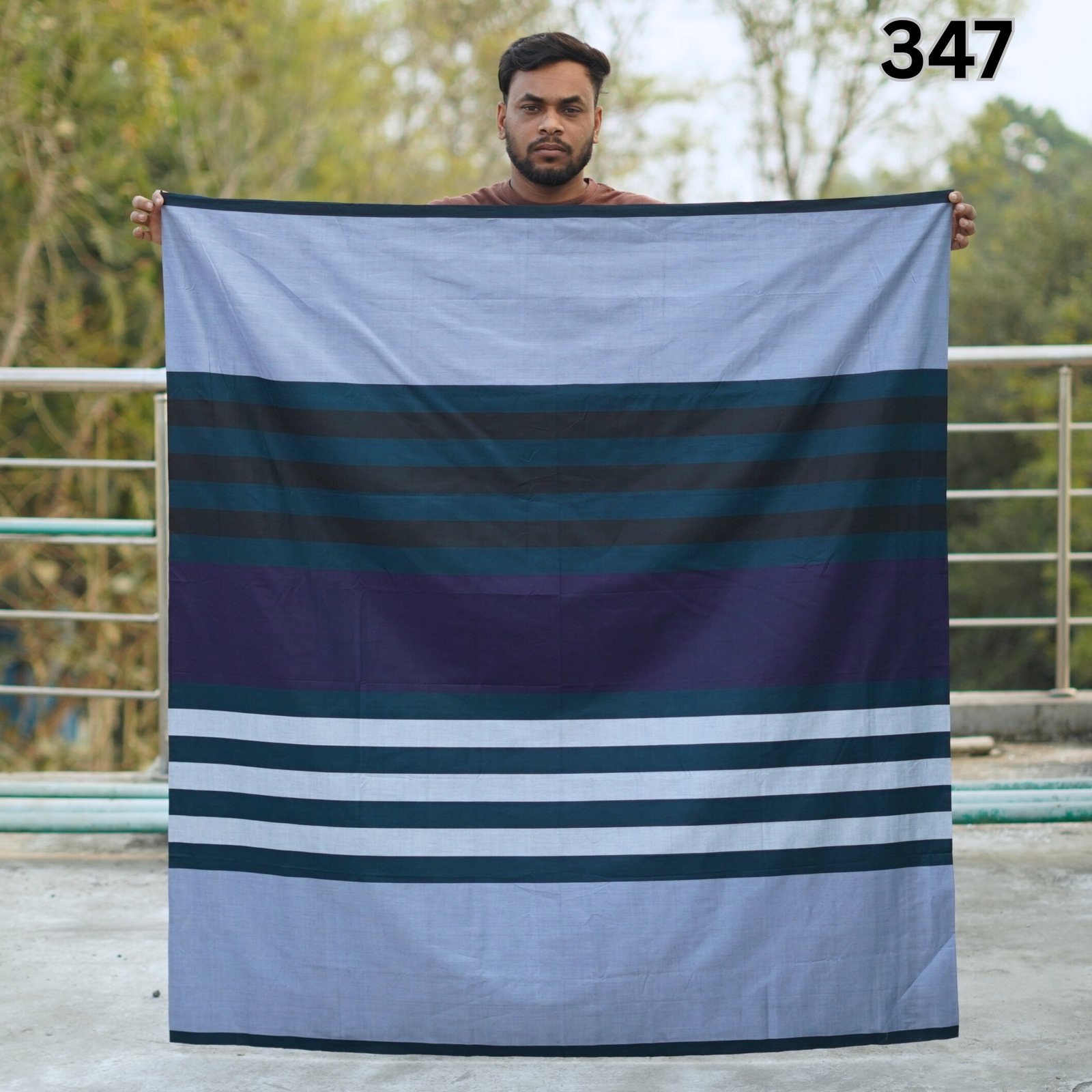 Tailocraft Men’s Pure Cotton Deep Lungi 5.5 Hand-347