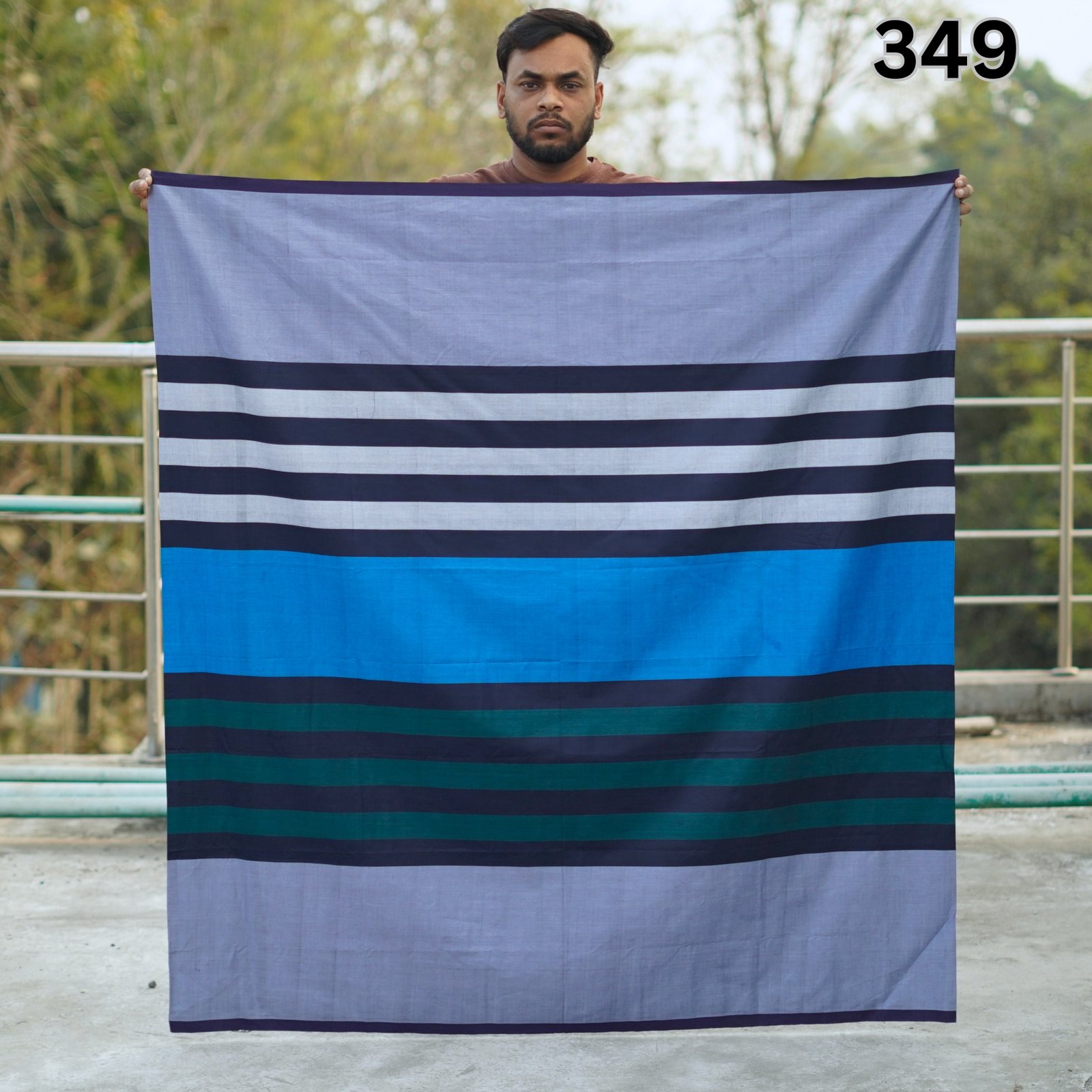 Tailocraft Men’s Pure Cotton Deep Lungi 5.5 Hand-349