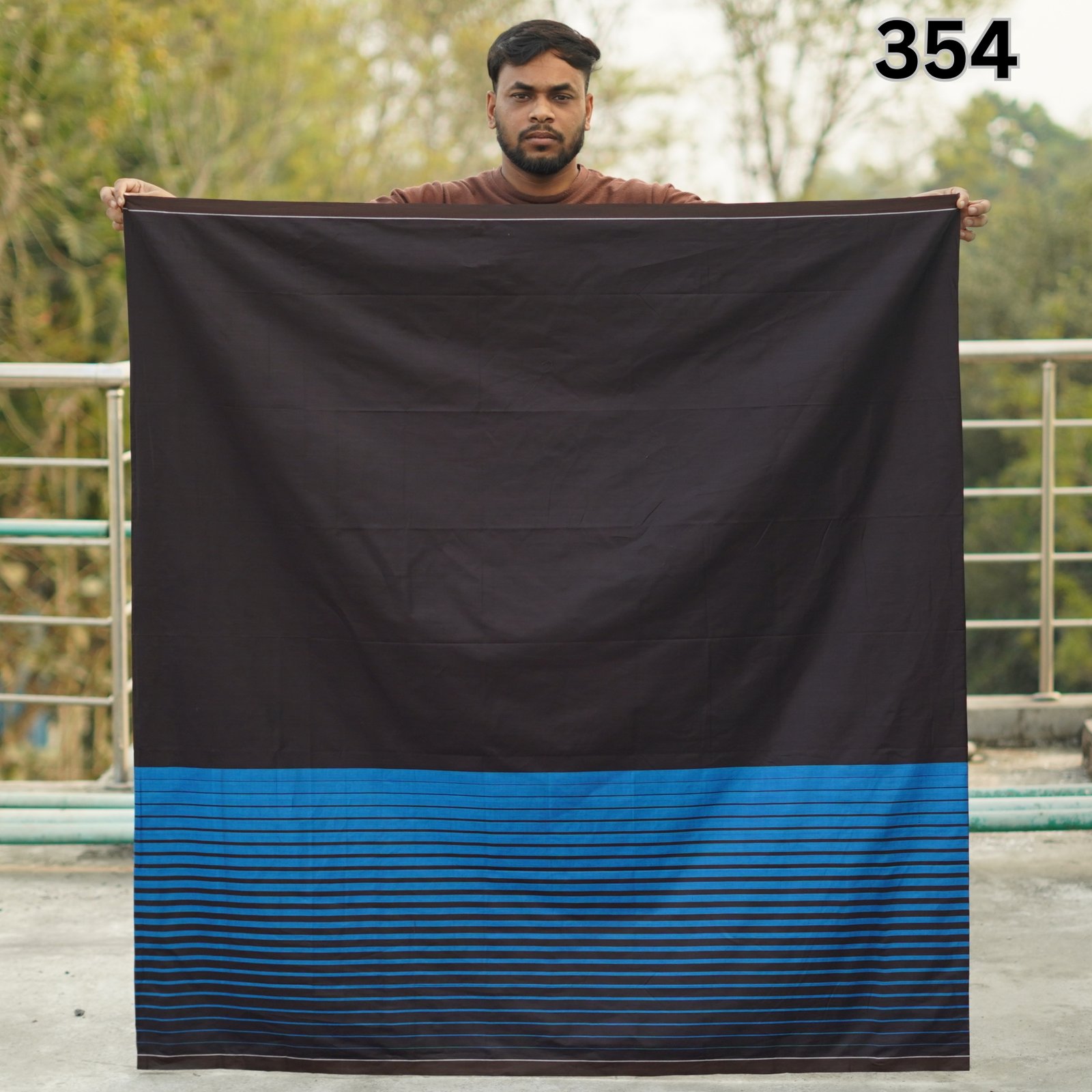Tailocraft Men’s Pure Cotton Deep Lungi 5.5 Hand-354