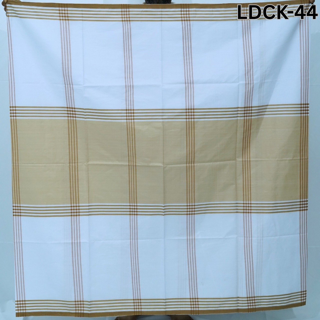Tailocraft Men’s Pure Cotton Light Lungi 5.5 Hand-44