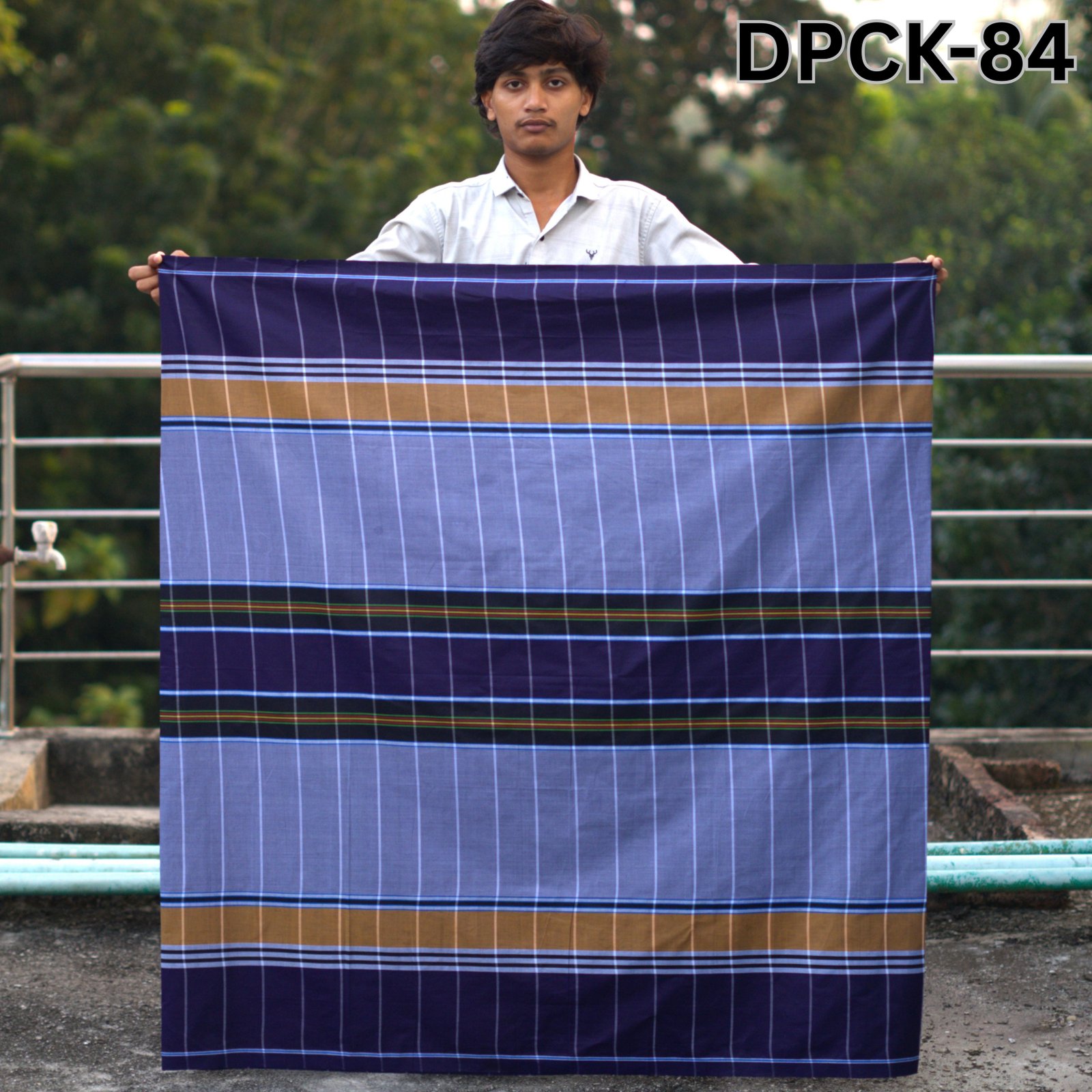 Tailocraft Men’s Pure Cotton Deep Lungi 5.5 Hand-71