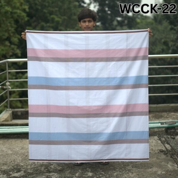 102 5.5 Hand Cotton Lungi Deep WCCK-22