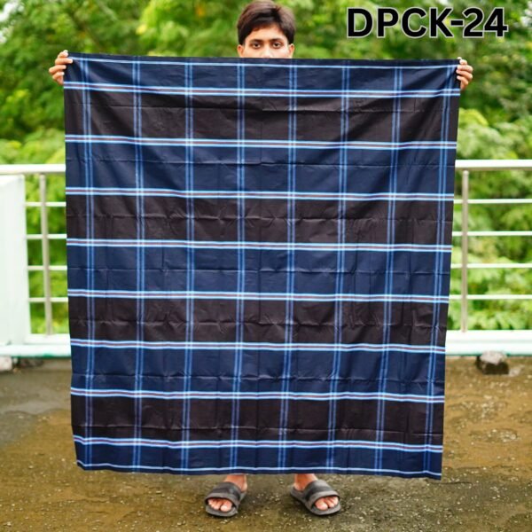 5.5 Hand Cotton Lungi Deep DPCK-24