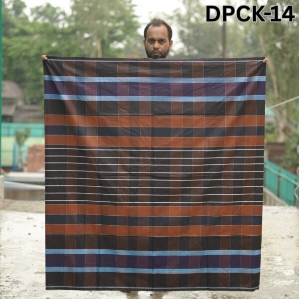 5.5 Hand Cotton Lungi Deep DPCK-14