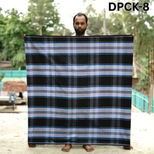 5.5 Hand Cotton Lungi Deep DPCK-8