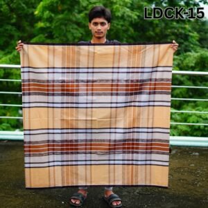 5.5 Hand Cotton Lungi Deep LDCK-15