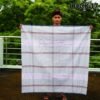 5.5 Hand Cotton Lungi Deep LDCK-17