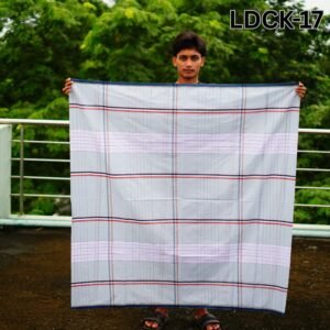 5.5 Hand Cotton Lungi Deep LDCK-17