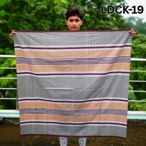5.5 Hand Cotton Lungi Deep LDCK-19