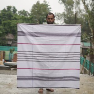 5.5 Hand Cotton Lungi Deep LTCK-14