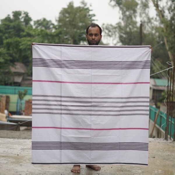5.5 Hand Cotton Lungi Deep LTCK-14