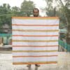 5.5 Hand Cotton Lungi Deep LTCK-5