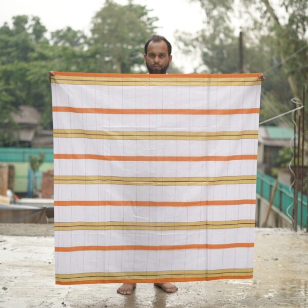 5.5 Hand Cotton Lungi Deep LTCK-5