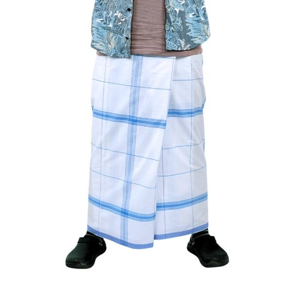 15 5.5 Hand Cotton Lungi WCCK-3