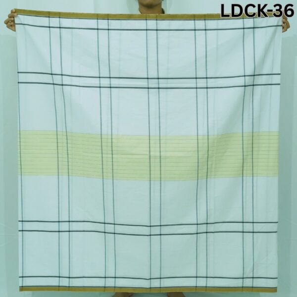 35 5.5 Hand Cotton Lungi LDCK-36