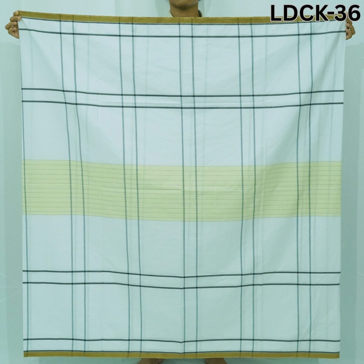 5.5 Hand Cotton Lungi LDCK-36