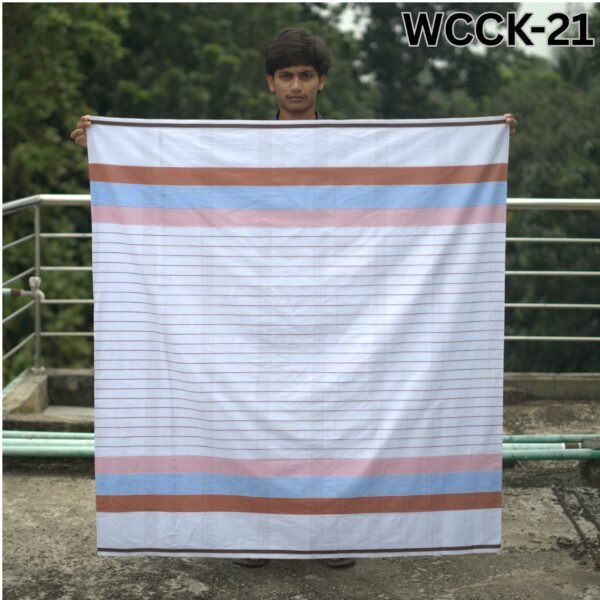 100 5.5 Hand Cotton Lungi Deep WCCK-21