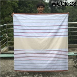 5.5 Hand Cotton Lungi Deep WCCK-28