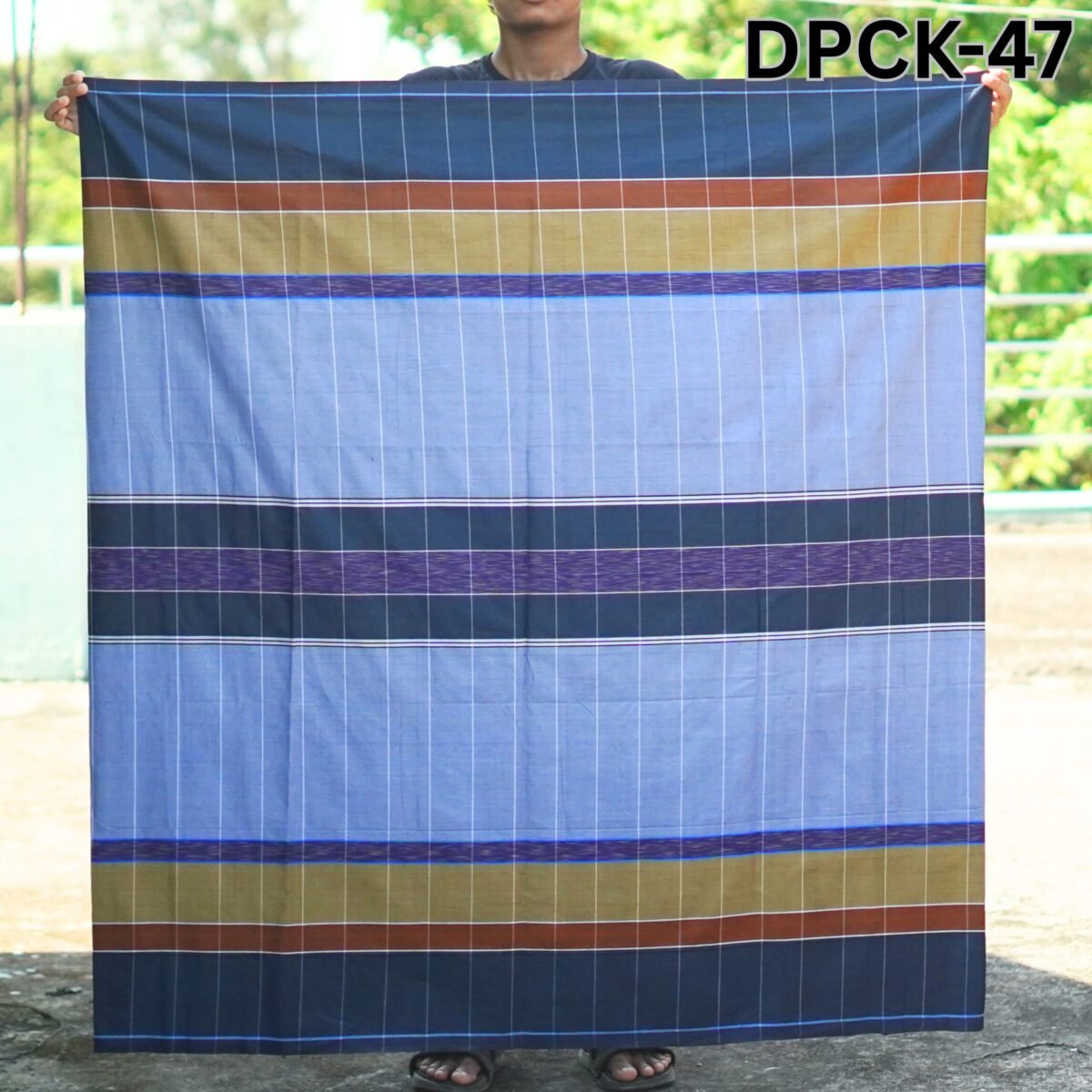 5.5 Hand Cotton Lungi DPCK-57