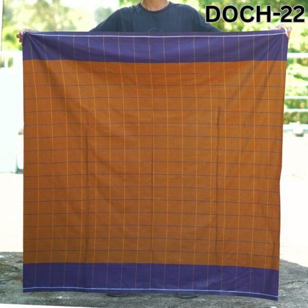 57 5.5 Hand Cotton Lungi Deep DOCH-22