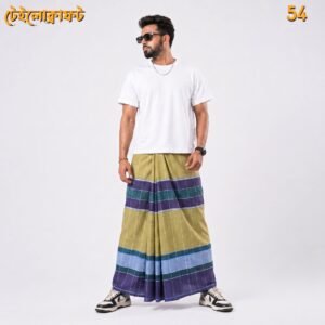 5.5 Hand Cotton Lungi DPCK-54