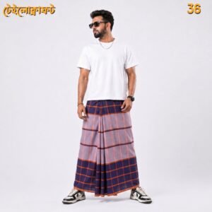 5.5 Hand Cotton Lungi DPCK-36
