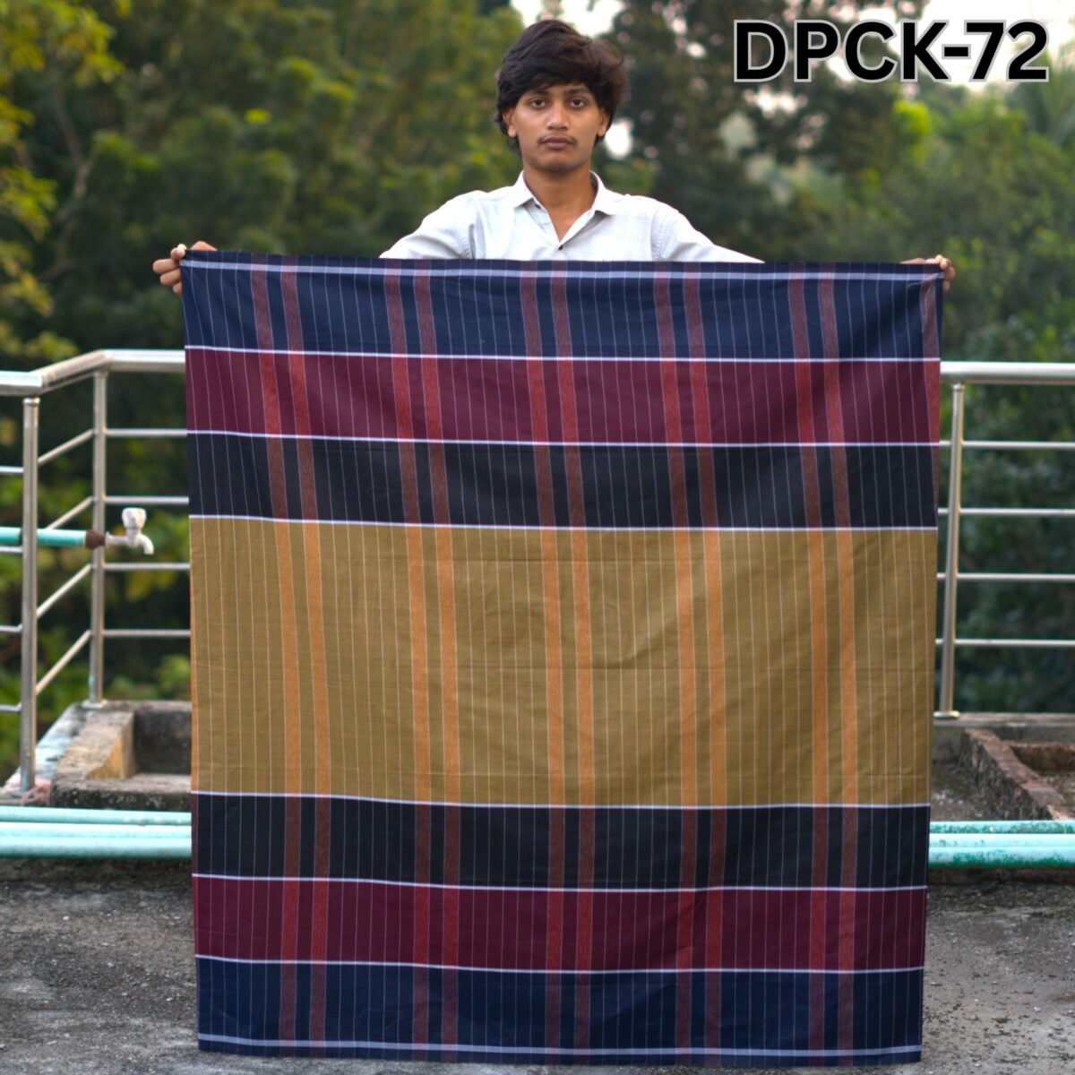 5.5 Hand Cotton Lungi DPCK-72