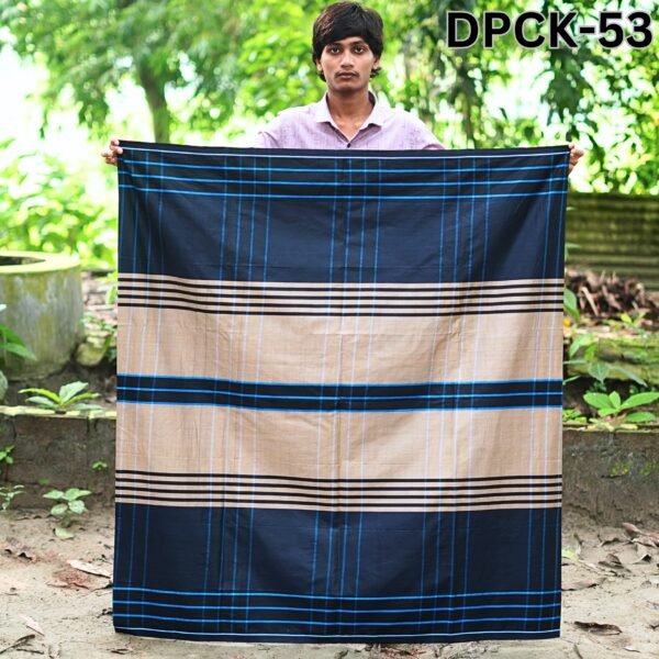 5.5 Hand Cotton Lungi Deep DPCK-53