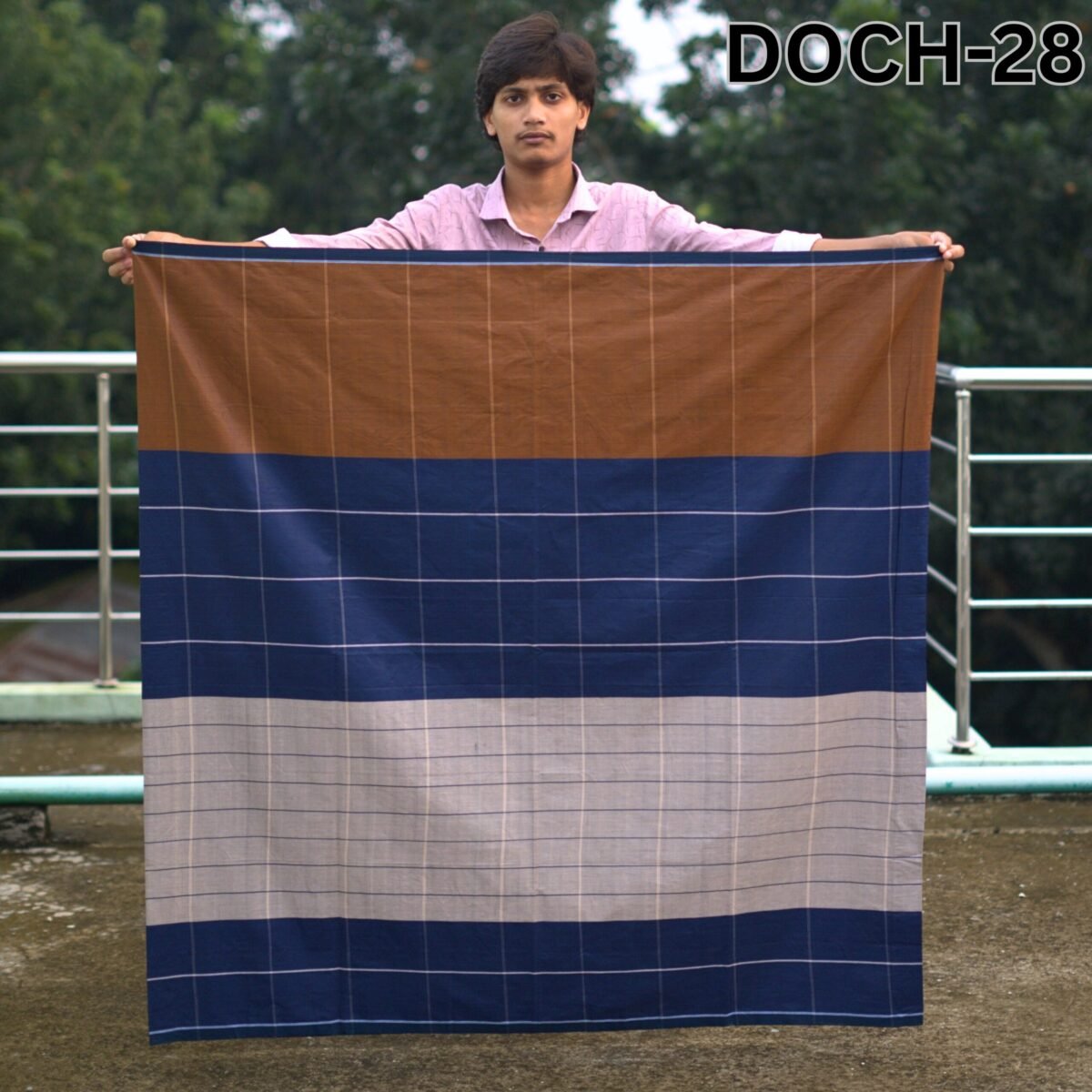 5.5 Hand Cotton Lungi DOCH-28