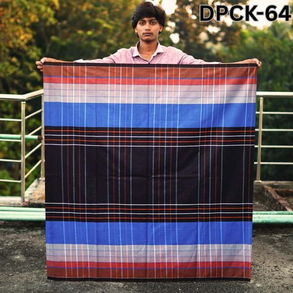 5.5 Hand Cotton Lungi DPCK-64