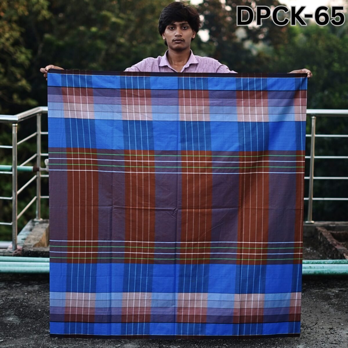 5.5 Hand Cotton Lungi DPCK-65