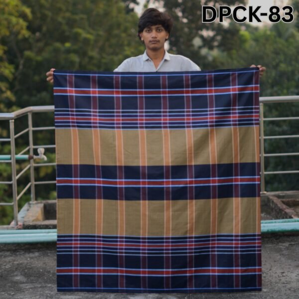 9 5.5 Hand Cotton Lungi DPCK-83
