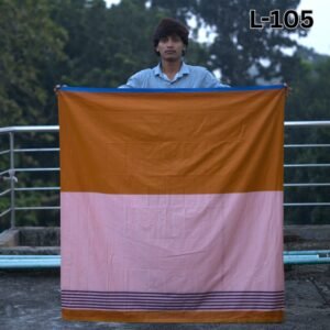 5.5 Hand Cotton Lungi L-105