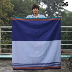 5.5 Hand Cotton Lungi L-106