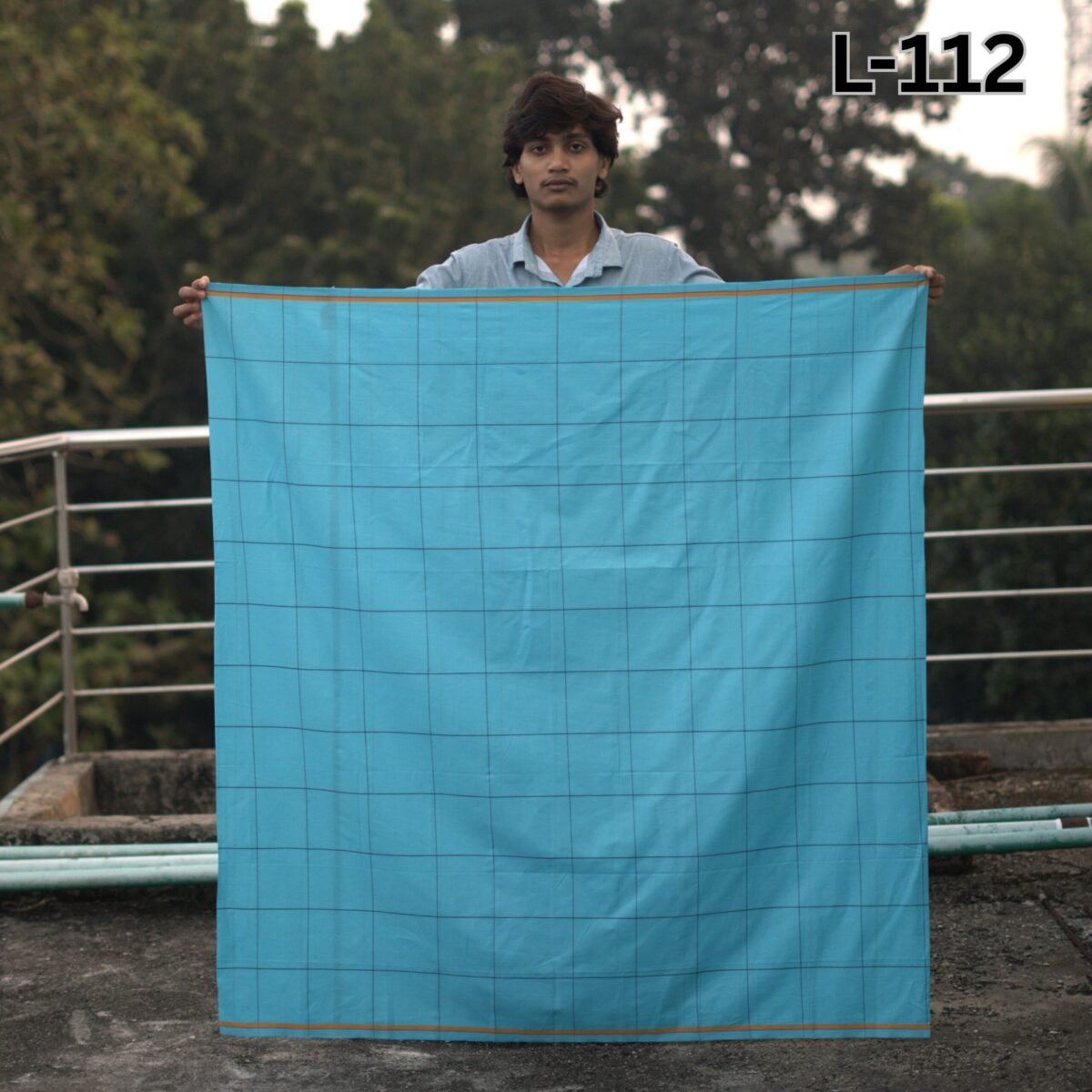 5.5 Hand Cotton Lungi L-112