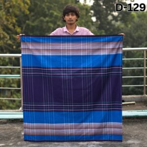 5.5 Hand Cotton Lungi D-129