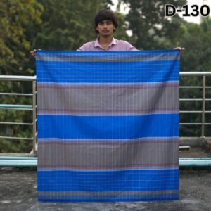 5.5 Hand Cotton Lungi Deep D-130