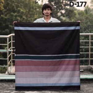 5.5 Hand Cotton Lungi D-177